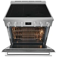 Electrolux 30" 4.6 Cu. Ft. True Convection Freestanding Induction Range (ECFI3068AS) - Stainless Steel