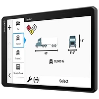 Garmin dēzl OTR1020 10" Truck GPS