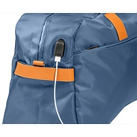 Champs Weekender Waterproof Nylon Duffle Bag - Navy