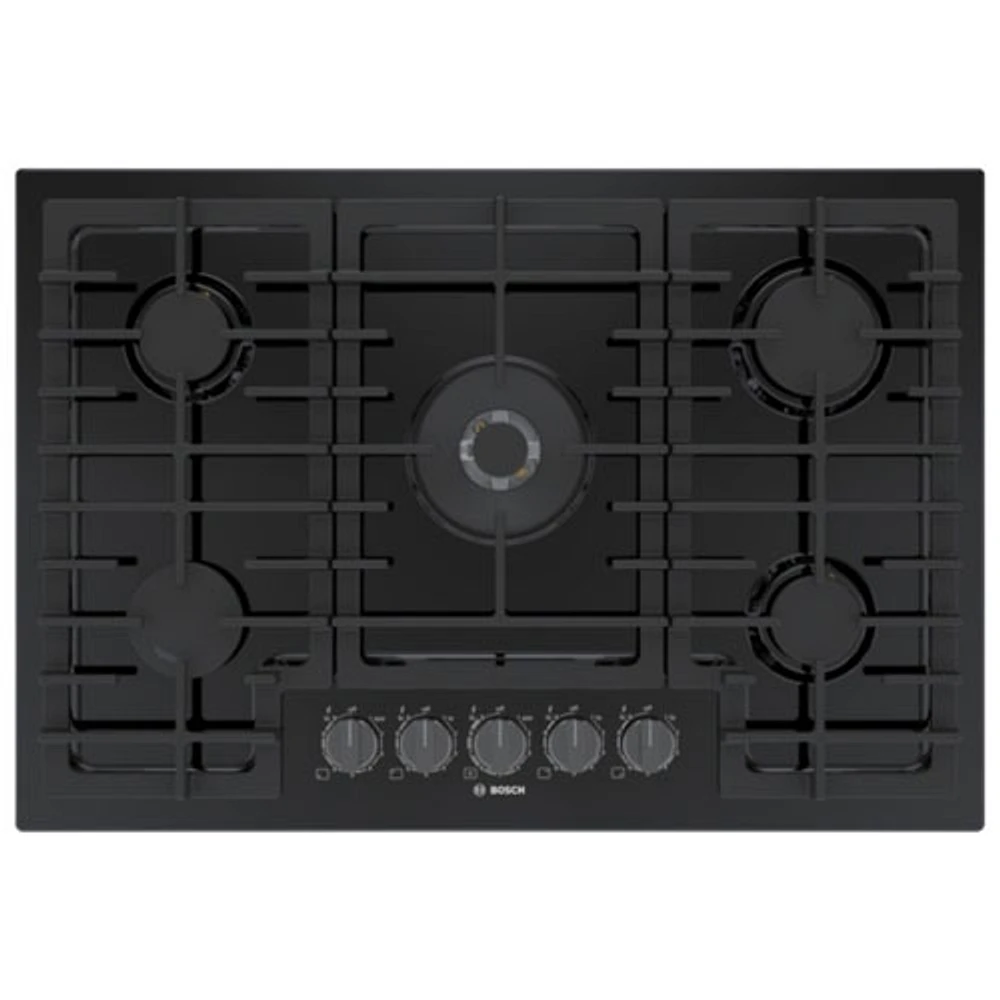 Bosch 30" 5-Burner Gas Cooktop (NGM8049UC) - Black