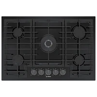 Bosch 30" 5-Burner Gas Cooktop (NGM8049UC) - Black