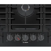 Bosch 30" 5-Burner Gas Cooktop (NGM8049UC) - Black