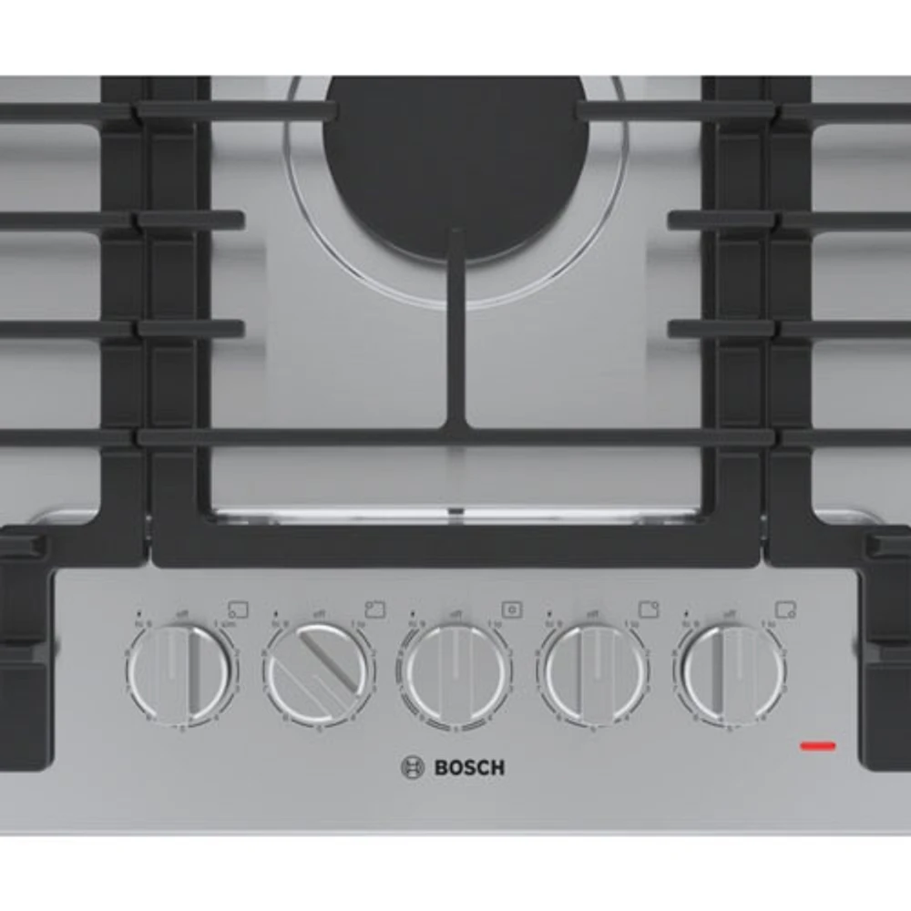 Bosch 36" 5-Burner Gas Cooktop (NGM5659UC) - Stainless Steel