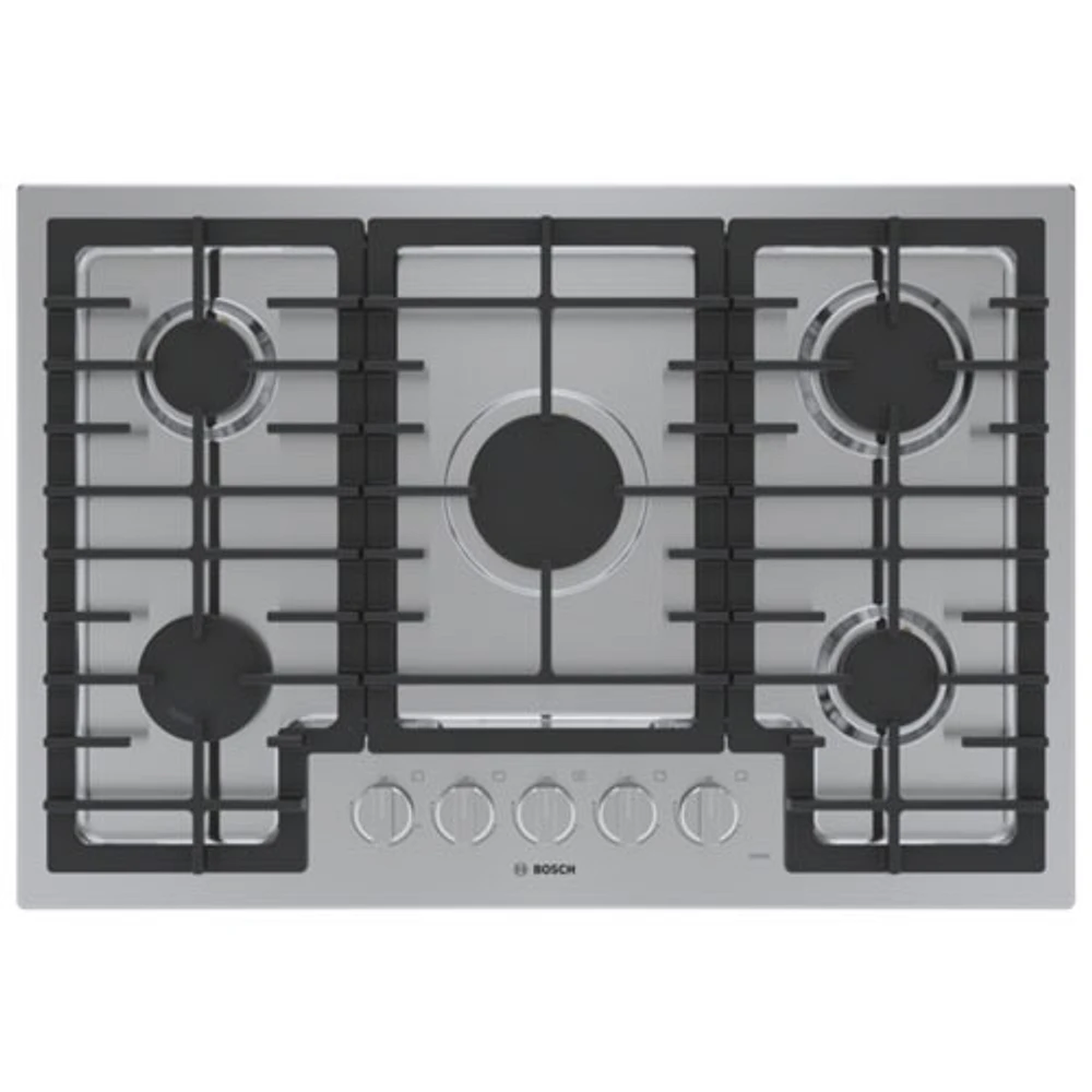 Bosch 30" 5-Burner Gas Cooktop (NGM5059UC) - Stainless Steel