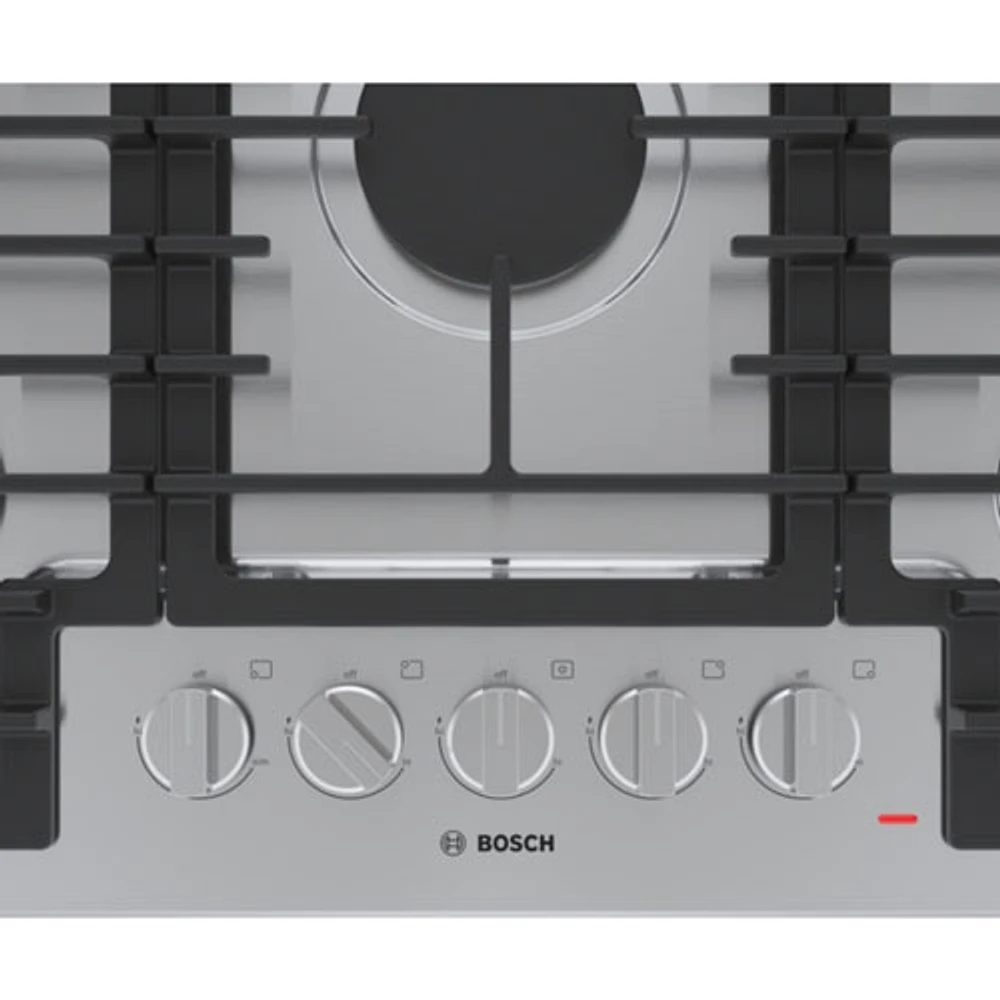 Bosch 30" 5-Burner Gas Cooktop (NGM5059UC) - Stainless Steel