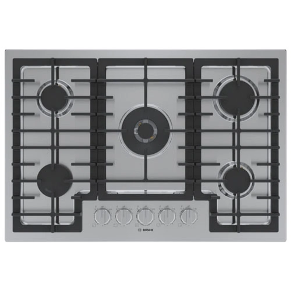 Bosch 30" 5-Burner Gas Cooktop (NGM8059UC) - Stainless Steel