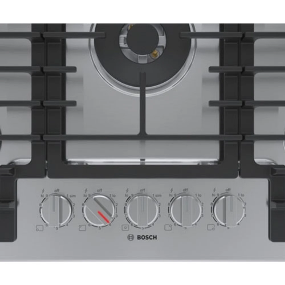 Bosch 30" 5-Burner Gas Cooktop (NGM8059UC) - Stainless Steel