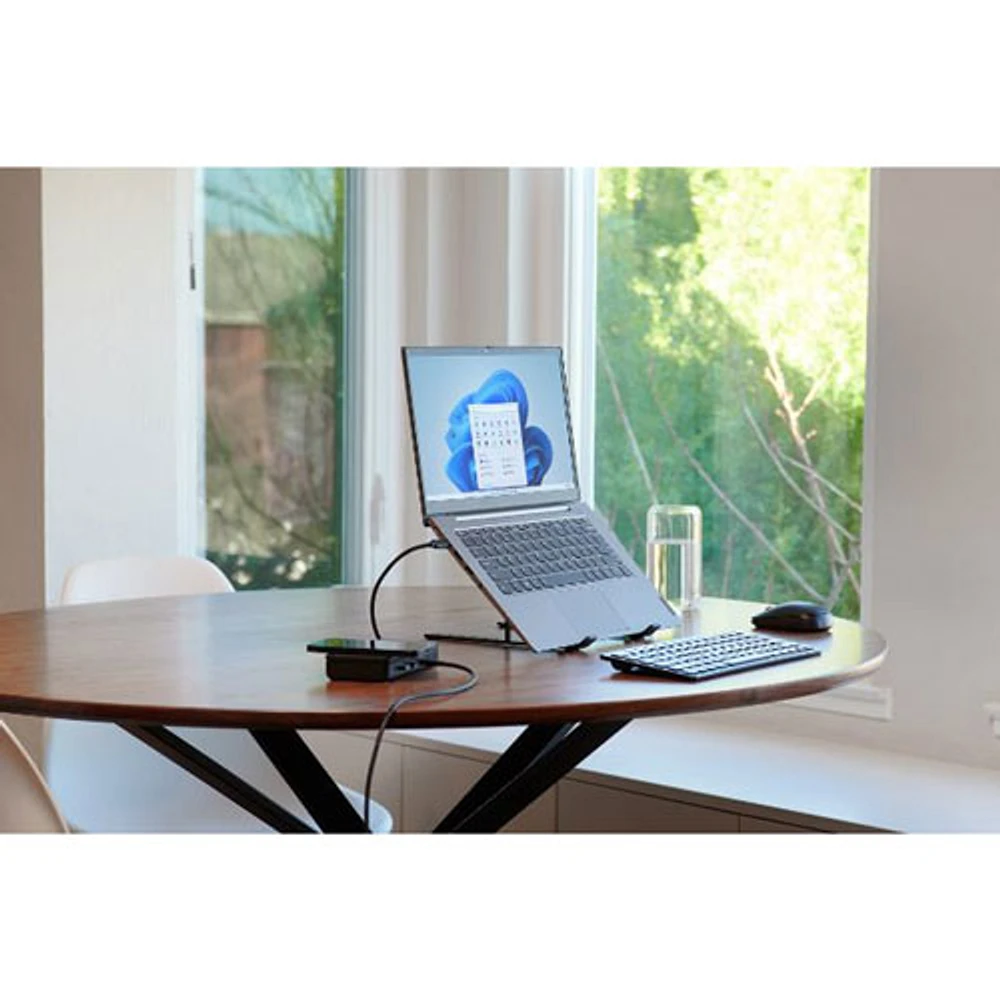 Kensington Collapsible Aluminum Laptop Riser - Black