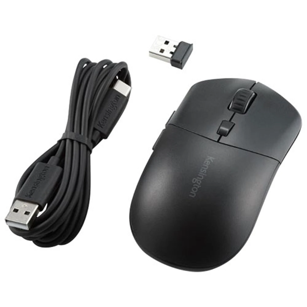 Souris sans fil rechargeable de 2400 ppp MY430 EQ de Kensington - Noir