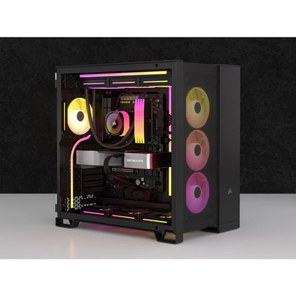 Corsair iCUE Link LX120 RGB 120mm Case Fan - Black