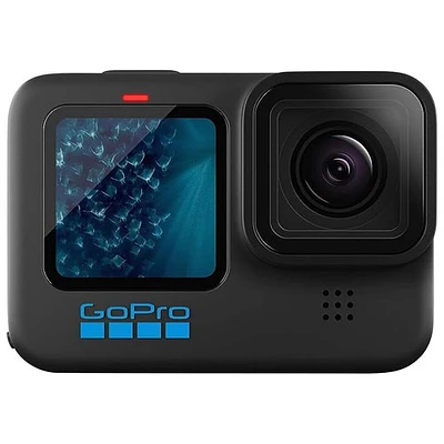 GoPro HERO11 Waterproof 5.3K Sports & Helmet Camera - Black