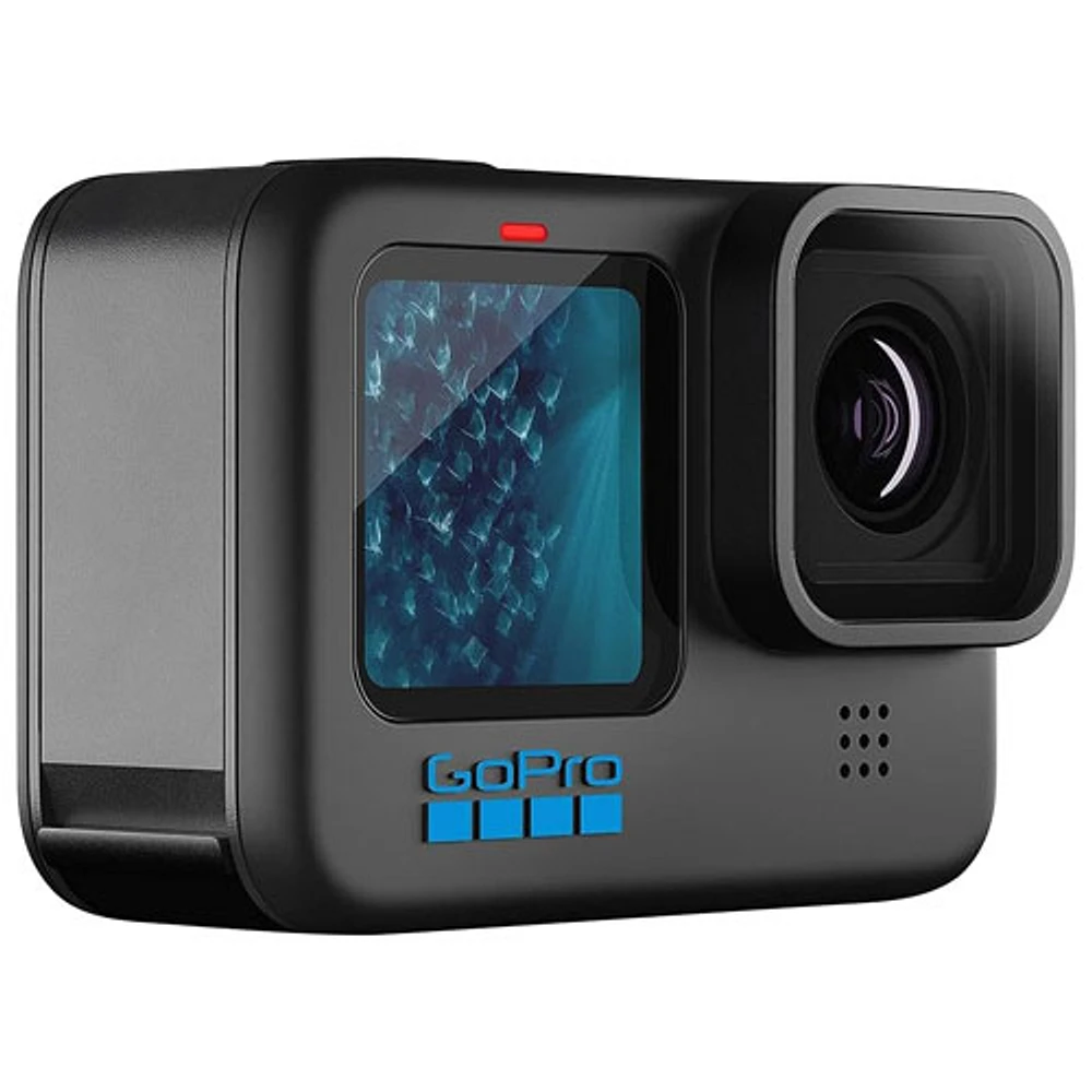 GoPro HERO11 Waterproof 5.3K Sports & Helmet Camera - Black