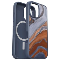OtterBox Symmetry Fitted Hard Shell Case with MagSafe for iPhone 16 - High Desert Marble