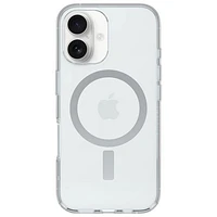 Étui rigide ajusté Symmetry+ d'OtterBox avec MagSafe pour iPhone 16 - Transparent