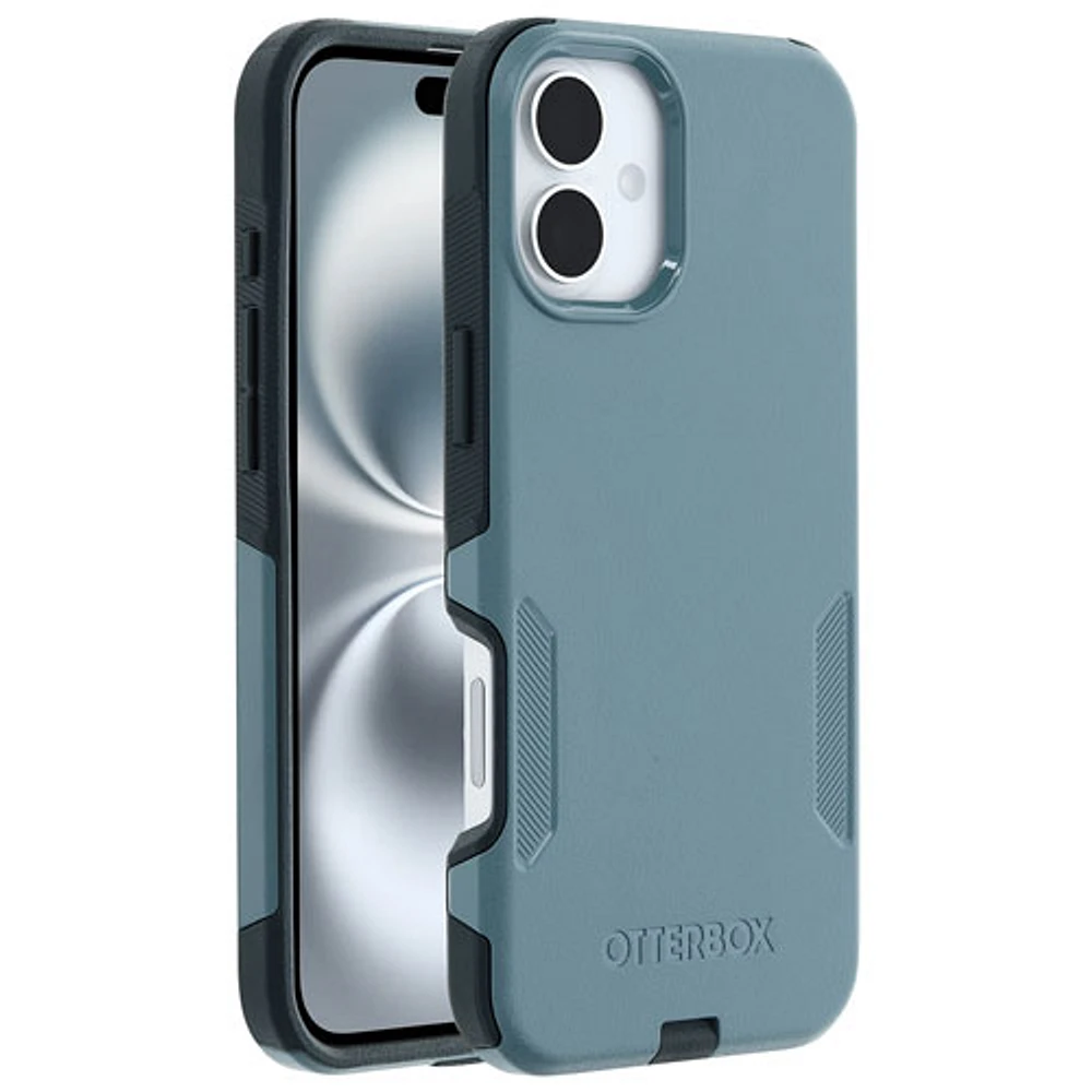 Étui rigide ajusté Commuter d'OtterBox avec MagSafe pour iPhone 16 Plus - Vert Sagebrush