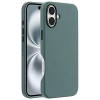 tui rigide ajusté en cuir de cactus Symmetry d'OtterBox avec MagSafe pour iPhone 16 Plus