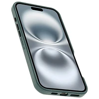 tui rigide ajusté en cuir de cactus Symmetry d'OtterBox avec MagSafe pour iPhone 16 Plus