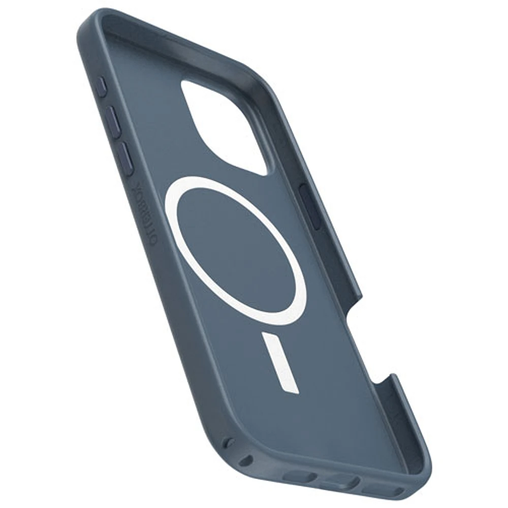 Étui rigide ajusté Symmetry d'OtterBox avec MagSafe pour iPhone 16 Plus - Bleu Bluetiful