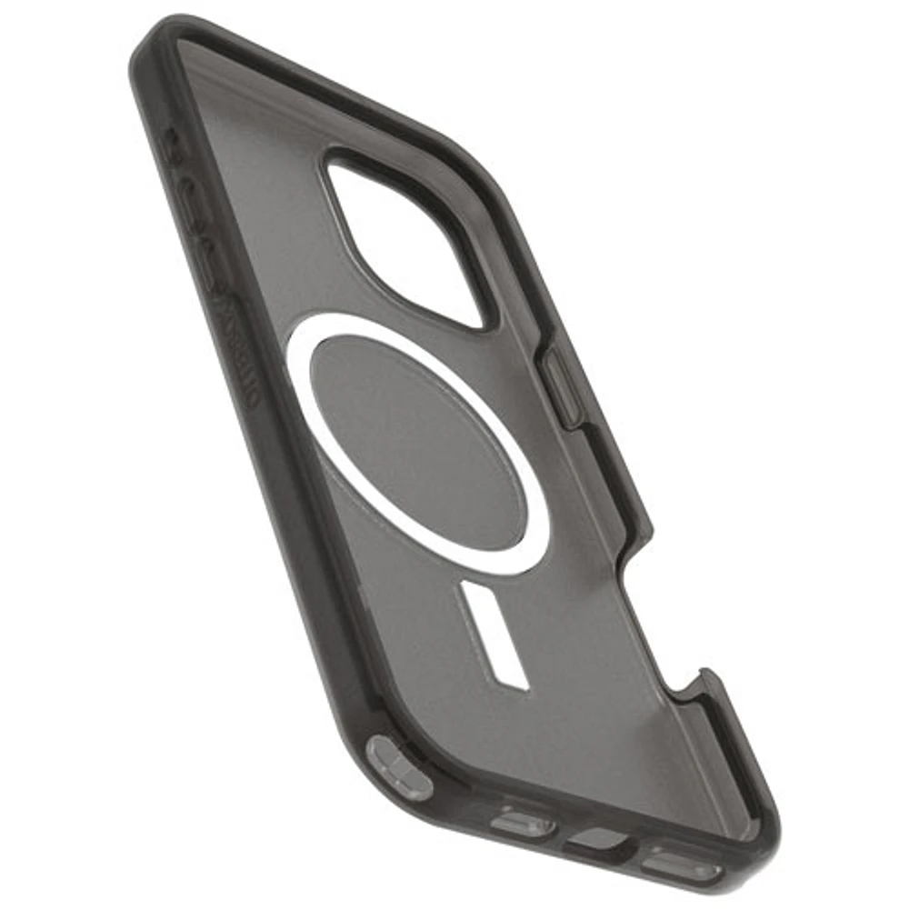 Étui rigide ajusté Symmetry Soft Touch d'OtterBox avec MagSafe pour iPhone 16 Plus - Foncé