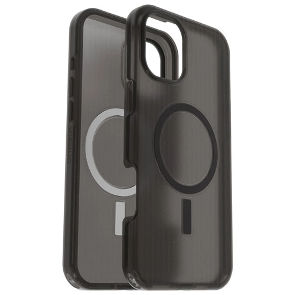 Étui rigide ajusté Symmetry Soft Touch d'OtterBox avec MagSafe pour iPhone 16 Plus - Foncé