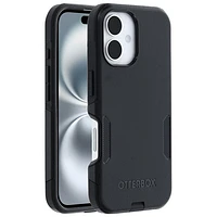 OtterBox Commuter Fitted Hard Shell Case with MagSafe for iPhone 16 - Black
