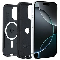 OtterBox Commuter Fitted Hard Shell Case with MagSafe for iPhone 16 Pro - Black