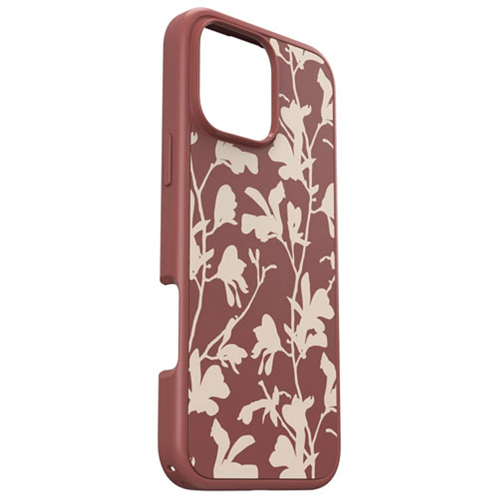 Étui rigide ajusté Symmetry d'OtterBox avec MagSafe pour iPhone 16 Pro Max - Rouille automnale