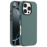 tui rigide ajusté en cuir de cactus Symmetry d'OtterBox avec MagSafe pour iPhone 16 Pro