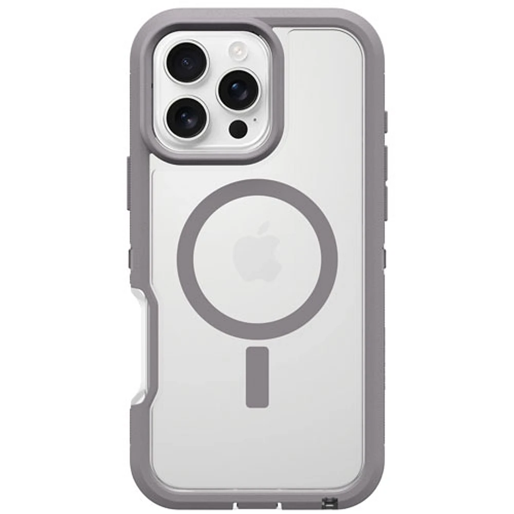 OtterBox Defender XT Fitted Hard Shell Case with MagSafe for iPhone 16 Pro Max - Snow Capped Clear