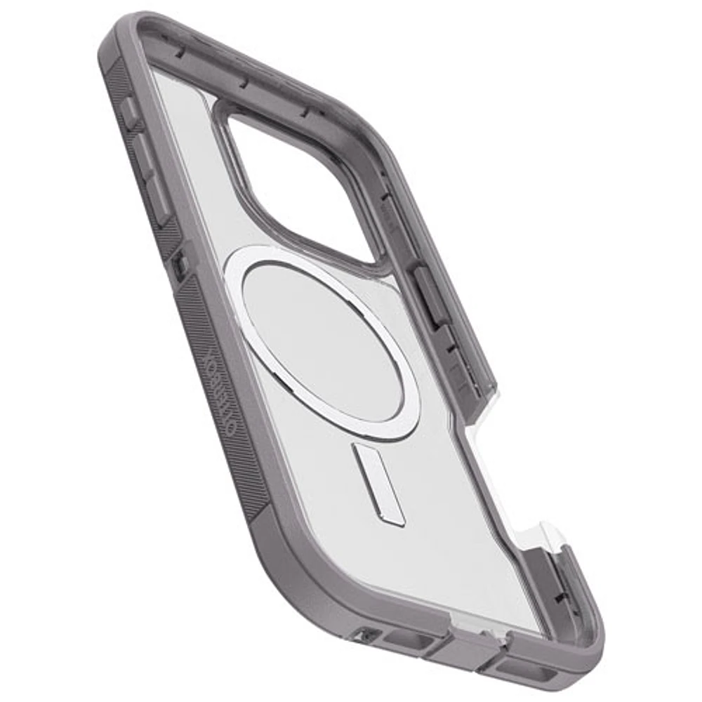 OtterBox Defender XT Fitted Hard Shell Case with MagSafe for iPhone 16 Pro Max - Snow Capped Clear