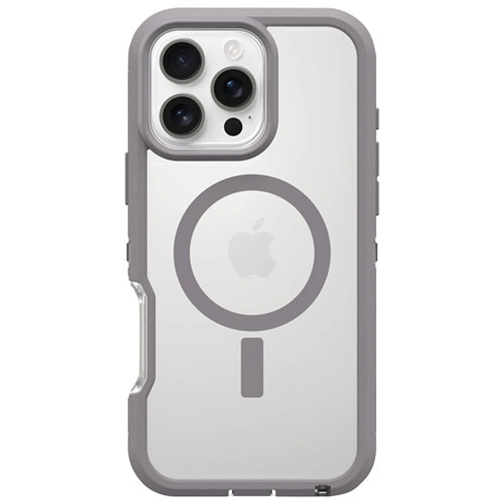 OtterBox Defender XT Fitted Hard Shell Case with MagSafe for iPhone 16 Pro Max - Snow Capped Clear