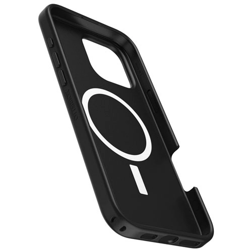 Étui rigide ajusté Symmetry d'OtterBox avec MagSafe pour iPhone 16 Pro Max - Noir