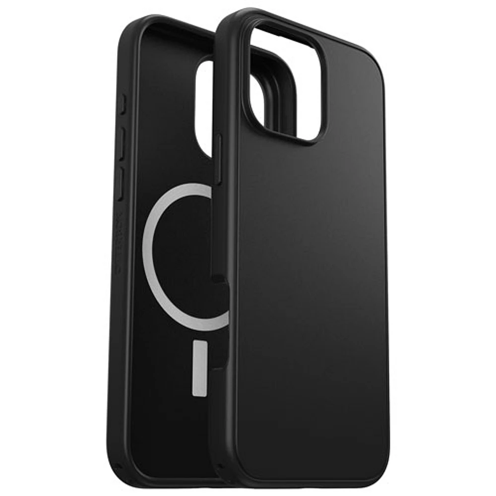 Étui rigide ajusté Symmetry d'OtterBox avec MagSafe pour iPhone 16 Pro Max - Noir