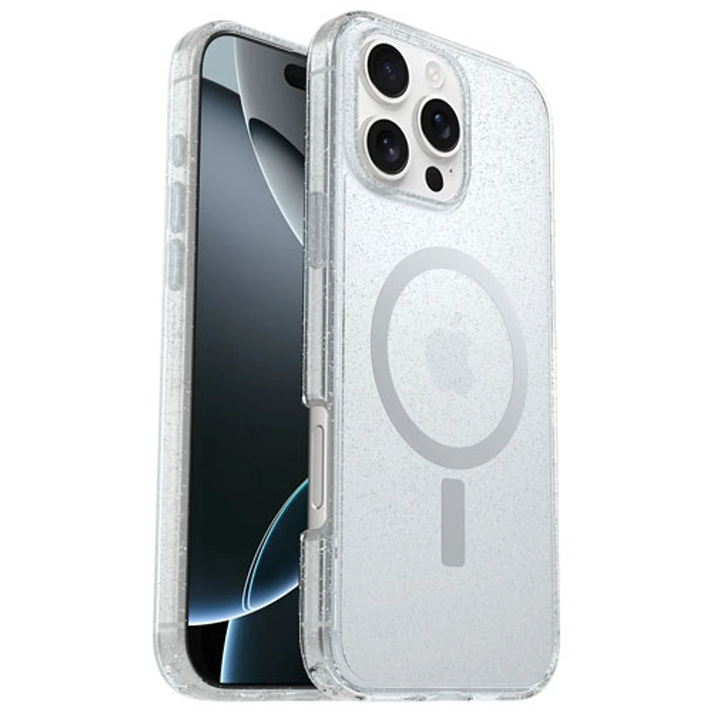 Étui rigide ajusté Symmetry d'OtterBox avec MagSafe pour iPhone 16 Pro Max - Poussière d'étoiles 3.0