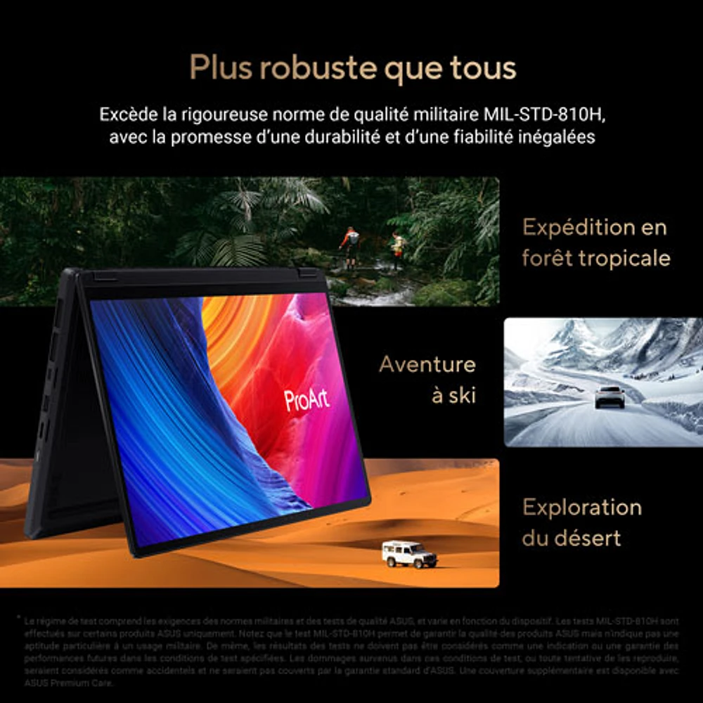 ASUS ProArt PX13 13.3" OLED Touchscreen 2-in-1 Laptop -Nano Black (AMD Ryzen AI 9 HX 370/1TB SSD/32GB RAM/GeForce RTX 4060)