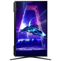 Moniteur de jeu FreeSync DEL VA HD intégrale 180 Hz de 24 po de Samsung avec temps de réponse de 1 ms (LS24DG302ENXZA) - Noir