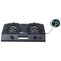 Coleman PEAK1 2-Burner 20000BTUs Camping Stove - Black