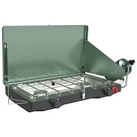 Coleman Cascade Classic 2-Burner Propane 20000BTUs Camping Stove - Black