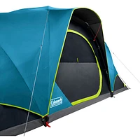 Coleman Skydome XL 10-Person Dark Room Camping Tent - Blue