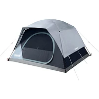 Coleman Skydome 4-Person Camping Tent with Built-In LED - Blue