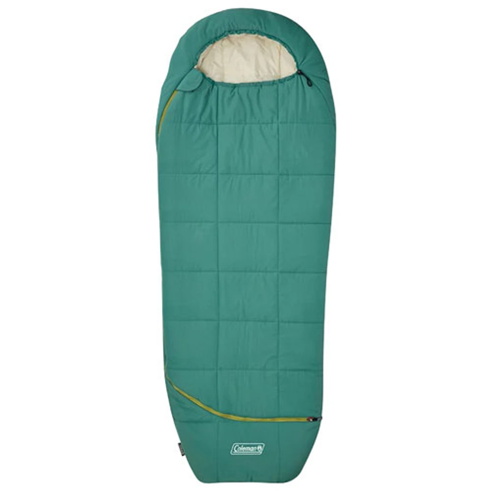 Coleman Big Bay Contour (5°C) Sleeping Bag - Green