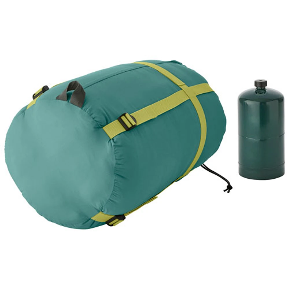 Coleman Big Bay Contour (5°C) Sleeping Bag - Green