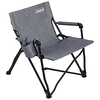 Coleman Forester Steel Frame Folding Outdoor Deck Chair- Grey