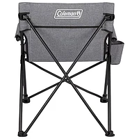 Coleman Forester Steel Frame Folding Outdoor Deck Chair- Grey