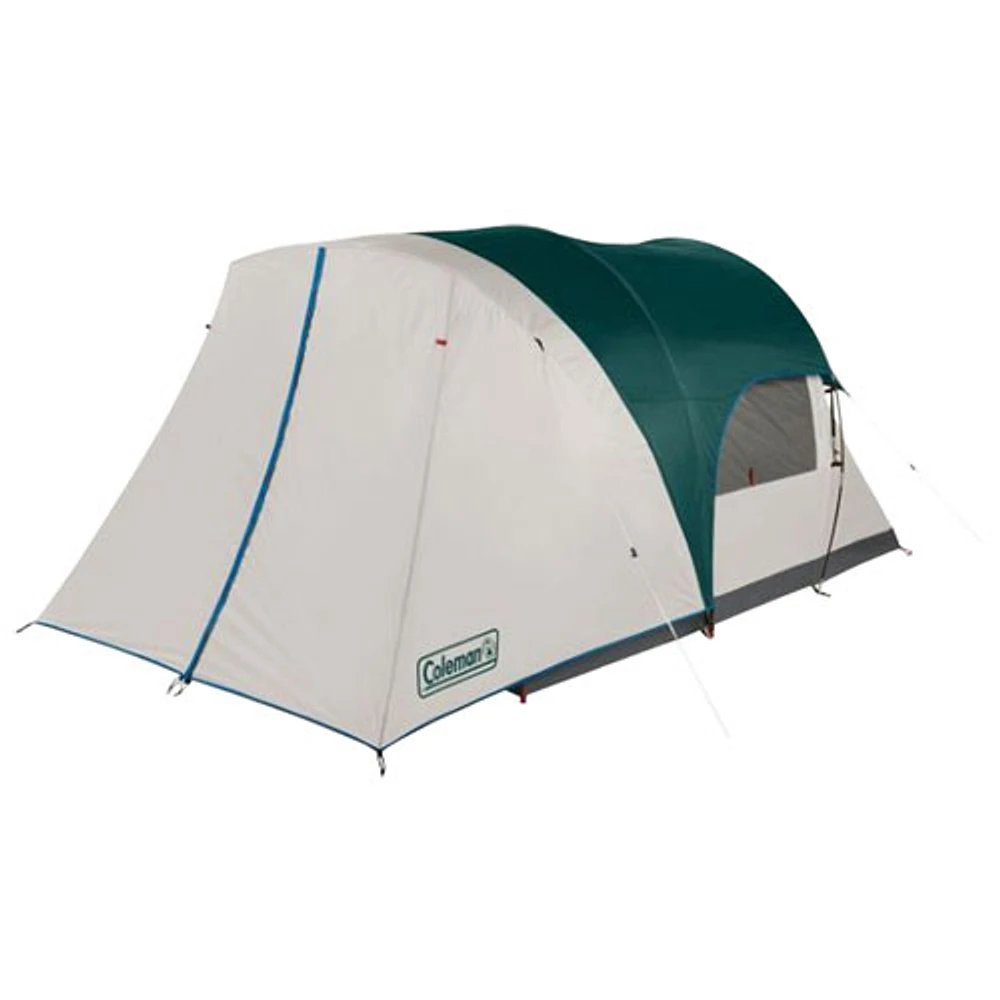 Coleman Weatherproof Screen Room 4-Person Cabin Camping Tent - White