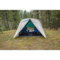 Coleman Weatherproof Screen Room 4-Person Cabin Camping Tent - White