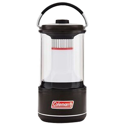 Coleman 600 Lumens Lantern with BatteryGuard Technology - 30 Hours Runtime - Black