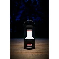 Coleman 600 Lumens Lantern with BatteryGuard Technology - 30 Hours Runtime - Black