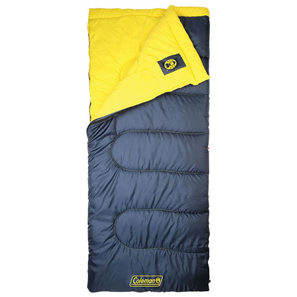 Coleman Palmetto Rectangular (5°C-21°C) Sleeping Bag - Navy Blue