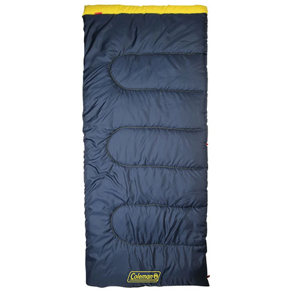 Coleman Palmetto Rectangular (5°C-21°C) Sleeping Bag - Navy Blue